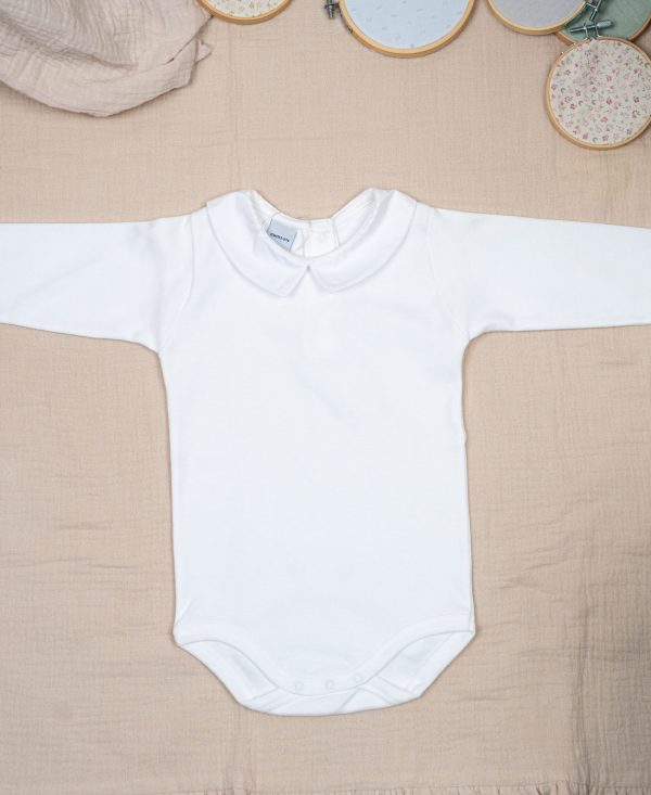 Body algodón cuello bebe