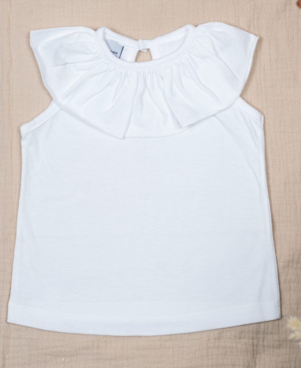 Camiseta algodón sin mangas