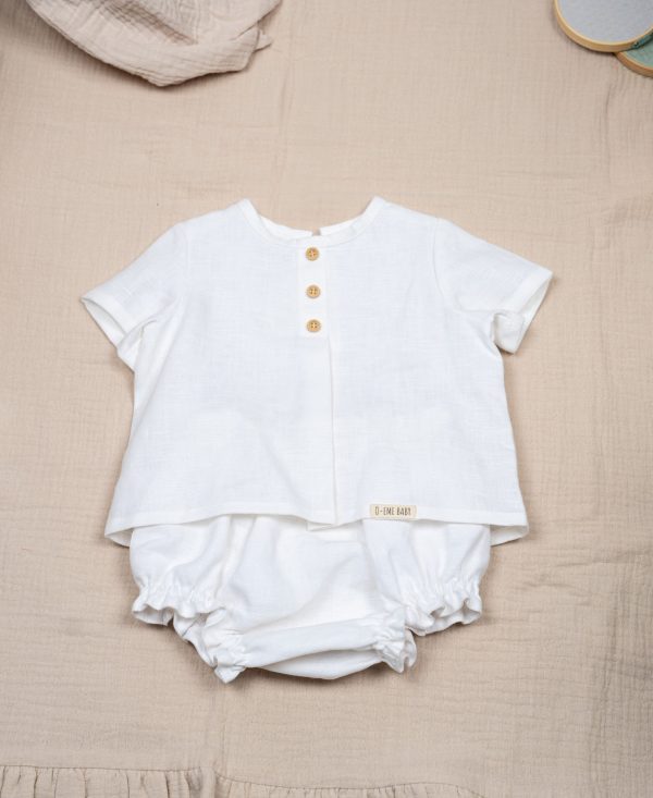 Conjunto Blusa 3 Botones