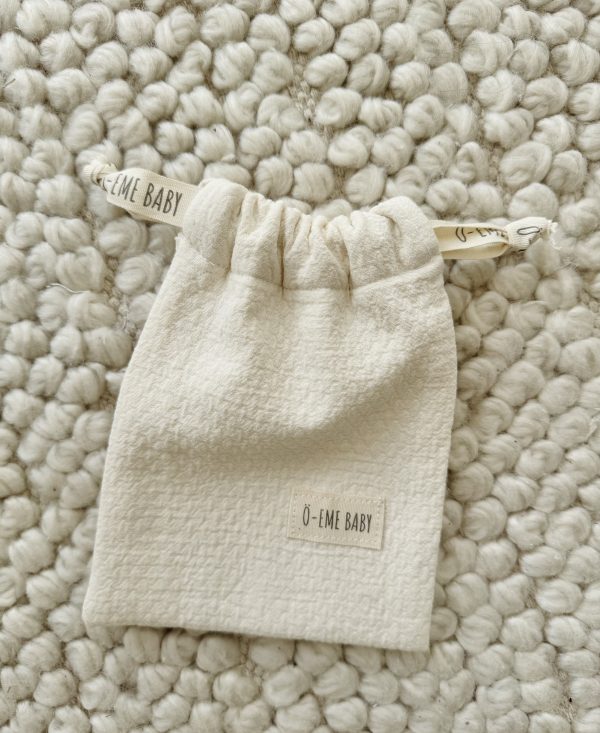 Bolsa Mini Fruncida Dolby Beige