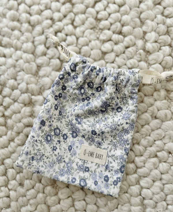 Bolsa Mini Fruncida Viye Azul