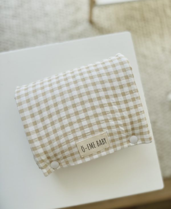 Cambiador Portátil Vichy Beige Clasic