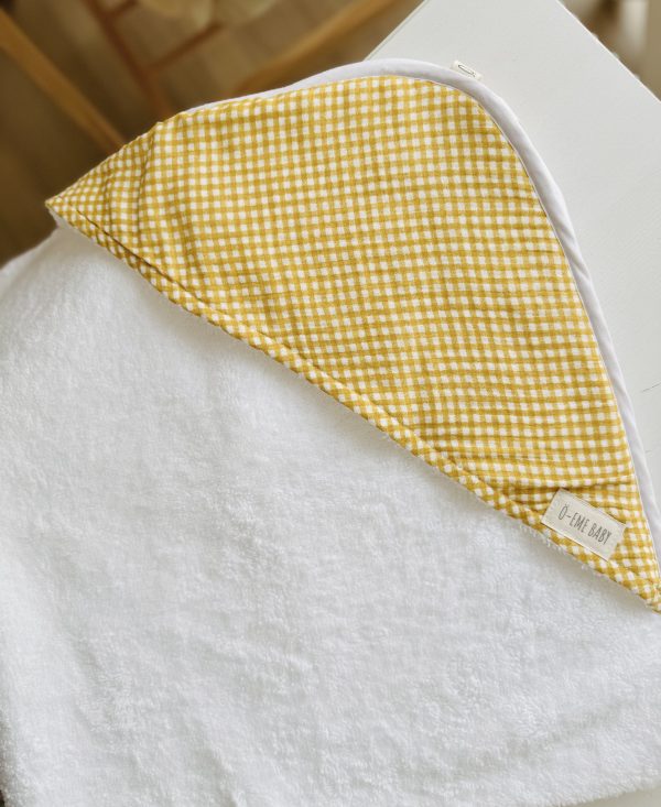 Capa De Baño Bambula Vichy Amarillo