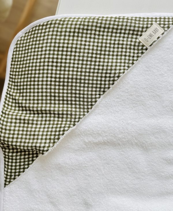 Capa De Baño Bambula Vichy Verde