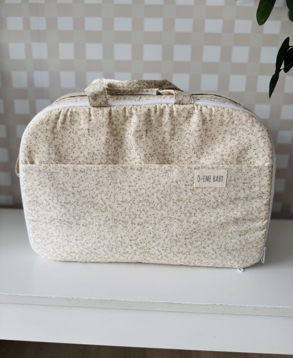 Maleta Flor Nati Crema