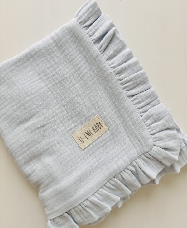 Manta Entretiempo Bambula Azul Claro