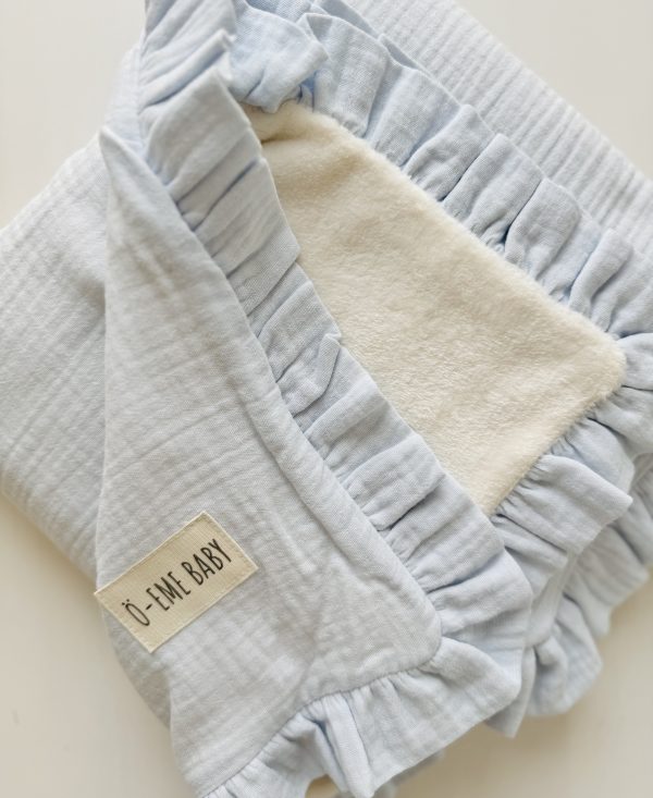 Manta Polar Bambula Azul Claro