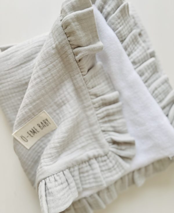 Manta Polar Bambula Gris