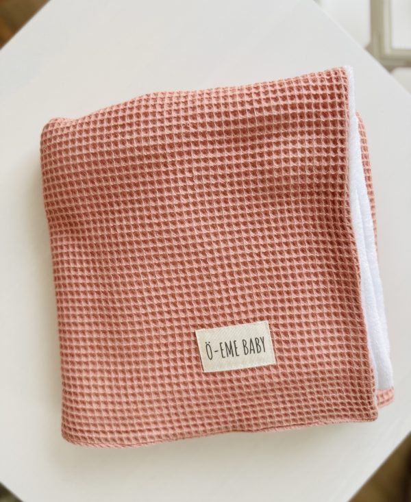 Manta Polar Waffle Rose Down