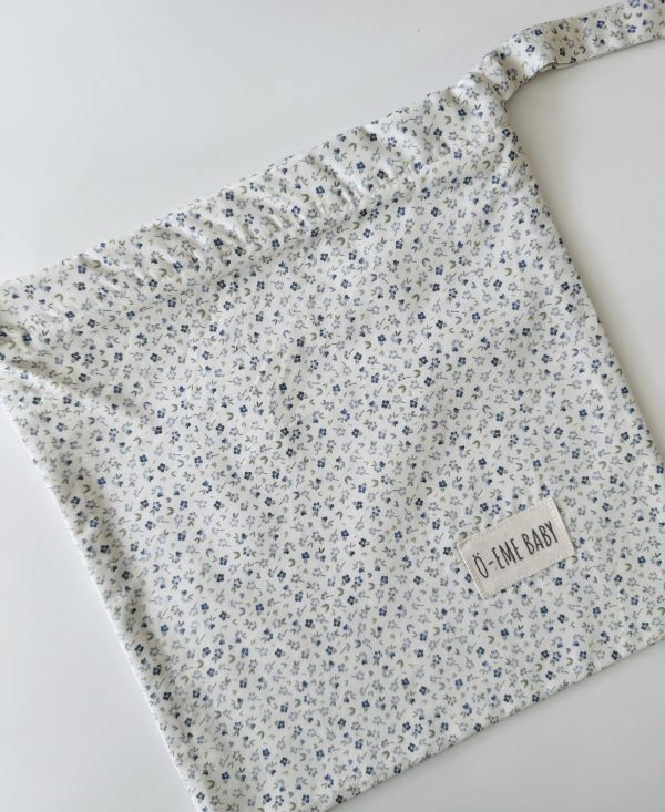 PAÑALERA FLOR BOSQUE AZUL