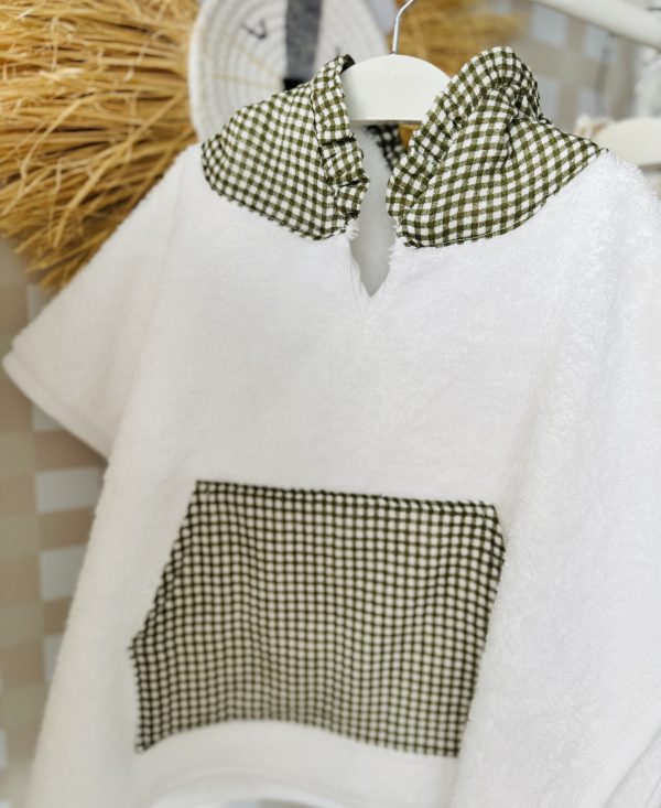 PONCHO BAMBULA VICHY VERDE