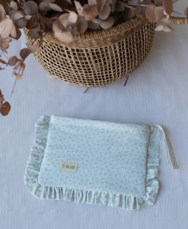 CLUTCH FLOR AZUL