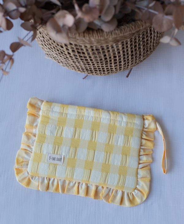 CLUTCH VICHY AMARILLO XL