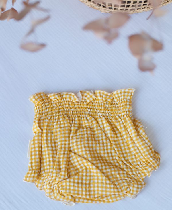 CULOTTE BAMBULA VICHY AMARILLO