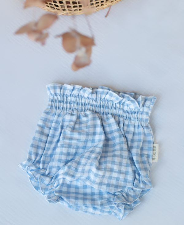 CULOTTE VICHY AZUL CLASIC