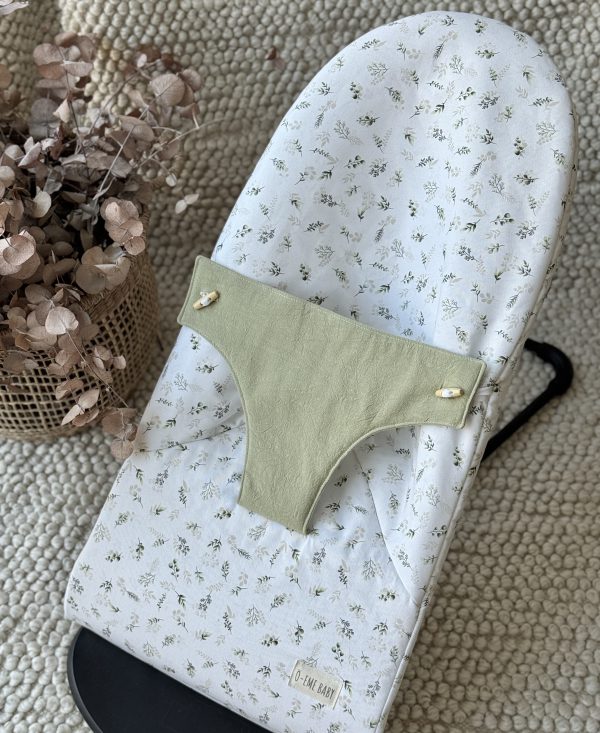 FUNDA BABYBJORN FLOR OLIVO Y FRANKY PISTACHO