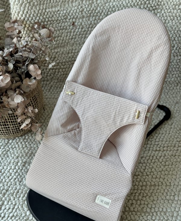 FUNDA BABYBJORN MINI VICHY OLI ROSA