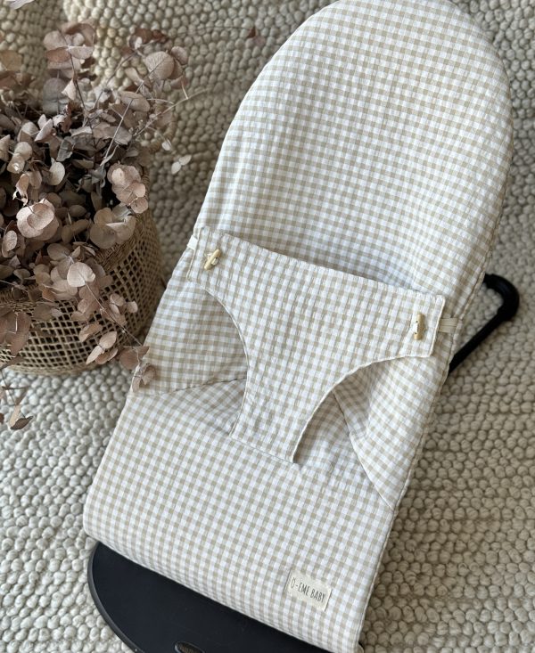 FUNDA BABYBJORN VICHY BEIGE CLASIC
