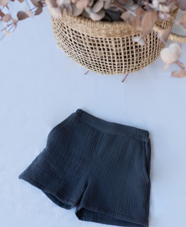 PANTALÓN CORTO BAMBULA ACERO