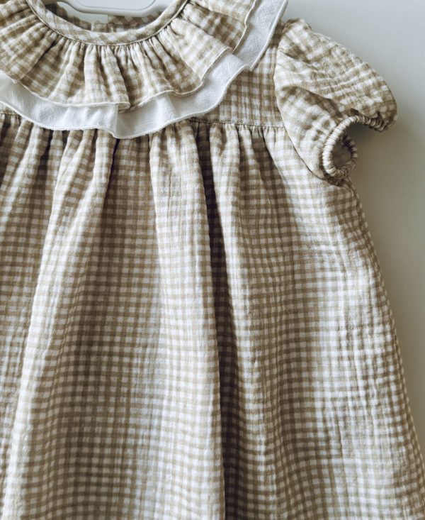 Vestido canesu manga corta