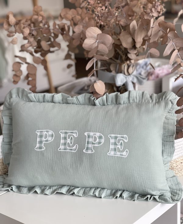 Cojin letras rellenas